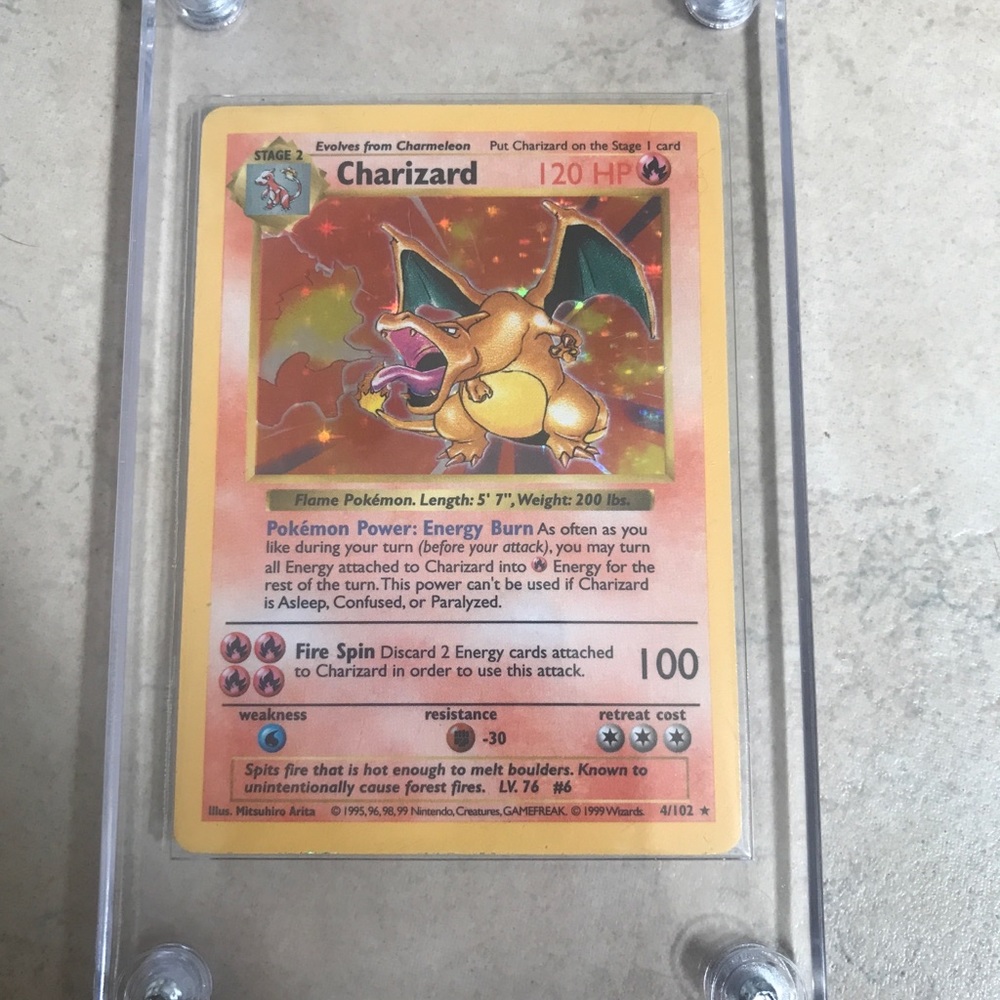 Base set shadowless Charizard